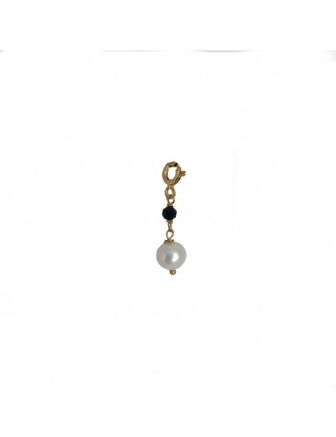 CHARM YOMIME NATURAL PEARL IN STERLING SILVER VERMEIL