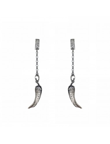 ICONS BY ALDO EARRINGS CHILI IN DARK STERLING SILVER
