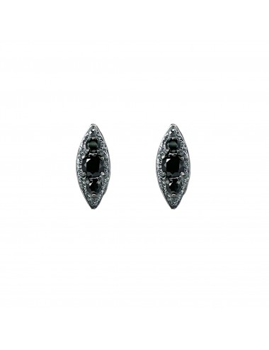 copy of Nile Small Hoop Earrings in Dark Sterling Silver