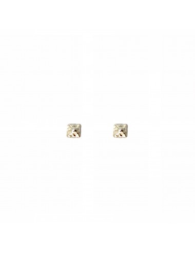 Punki Tacks Button Earrings in Sterling Silver
