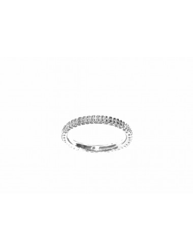 Satellite Hoop Ring in Sterling Silver